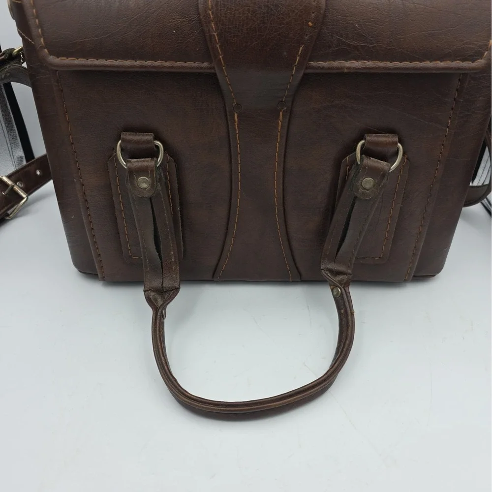 N/A brown leather
